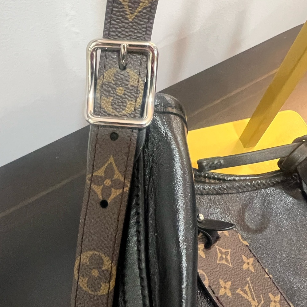 Louis Vuitton Carryall VIBE MM in lambskin & monogram canvas shoulder bag 2025 - Picture 5 of 16